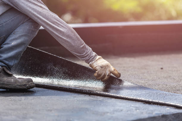 Professional Basement Waterproofing technician working in Glen Echo, MD